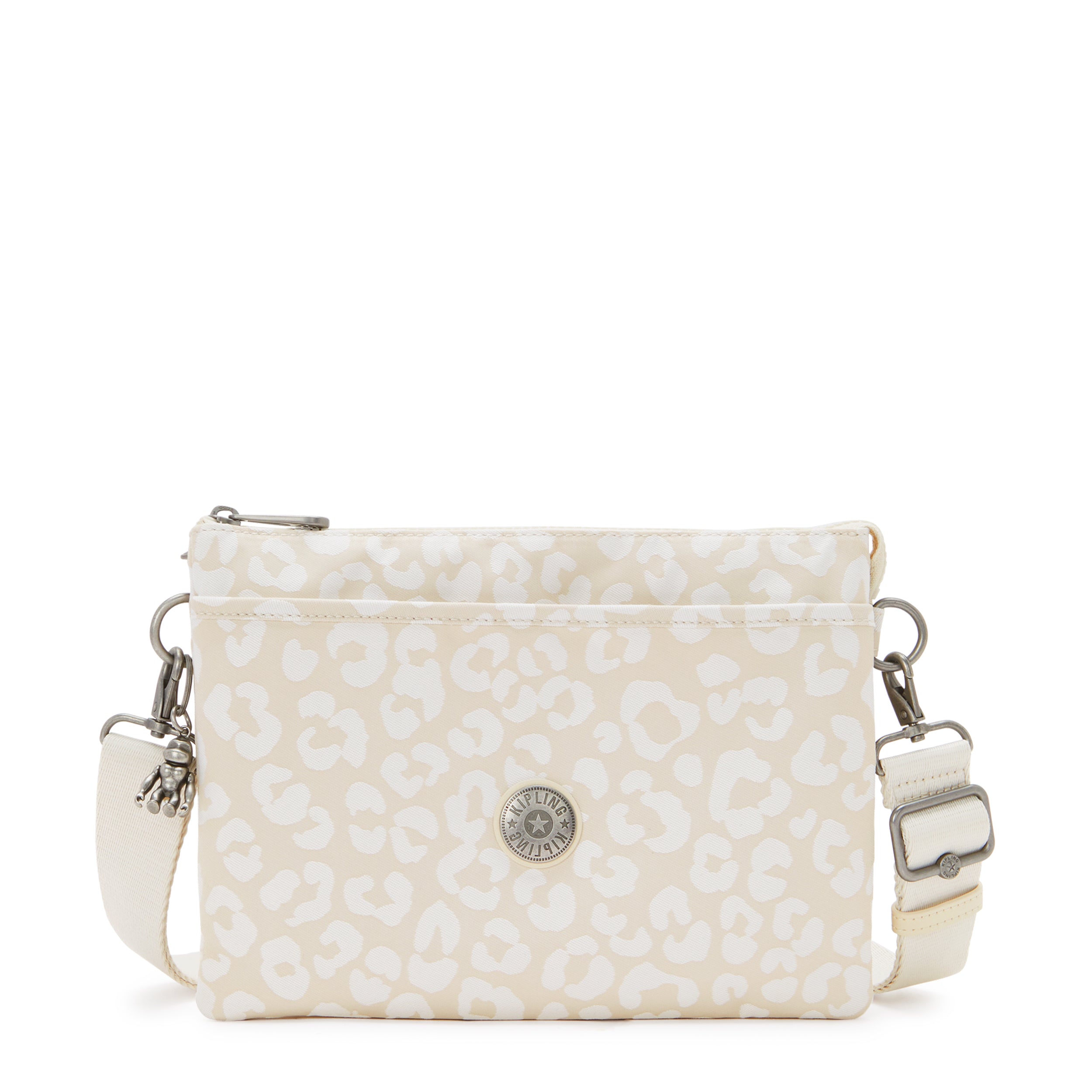 

KIPLING Medium crossbody (with removable strap) Female White Cheetah J Riri L - I5954-T8J, Default title