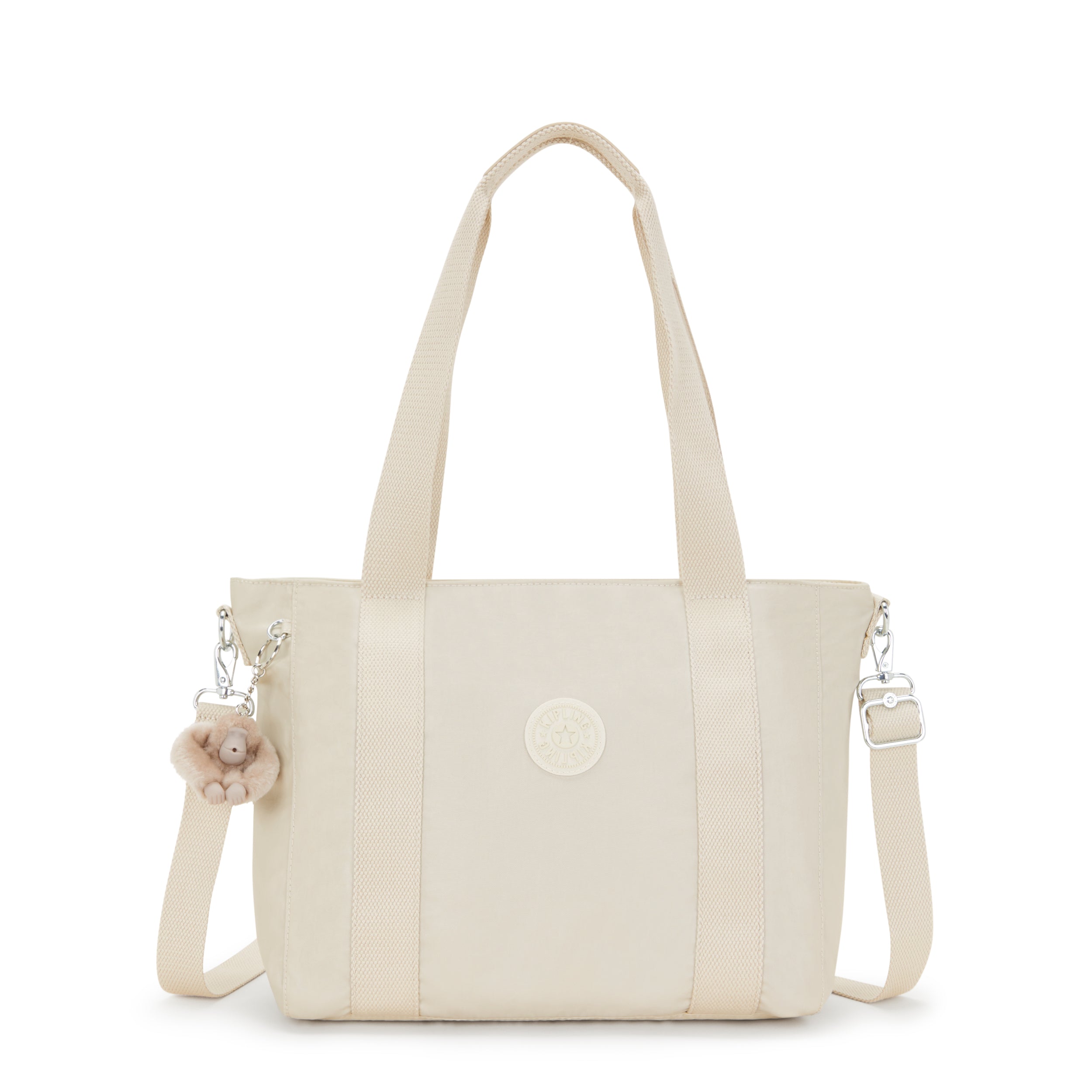 

KIPLING Small tote (with removable shoulderstrap) Female Beige Pearl Asseni S - I6232-3KA, Default title