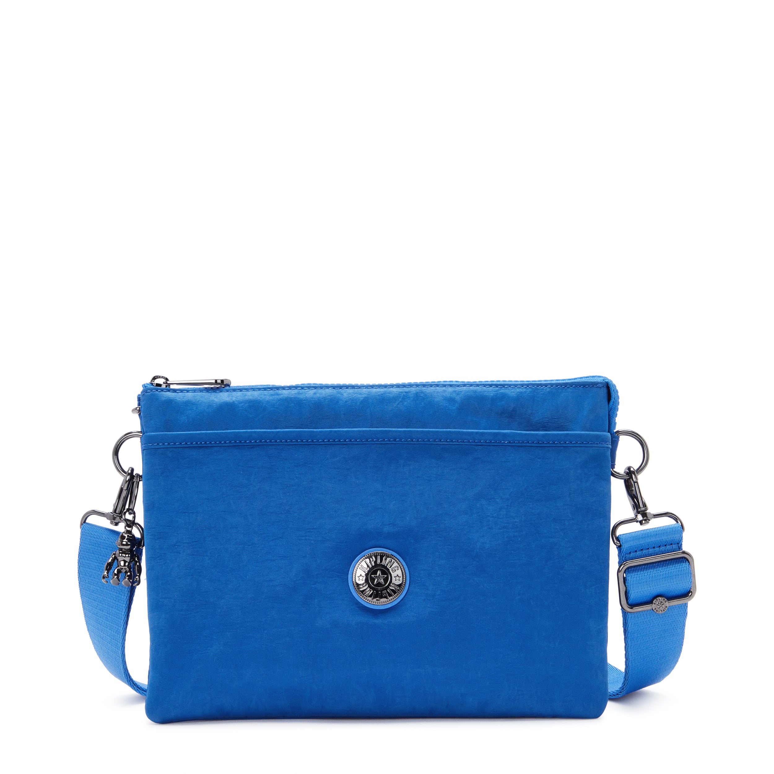 

KIPLING Medium crossbody (with removable strap) Female Satin Blue Riri L - I6679-S9H