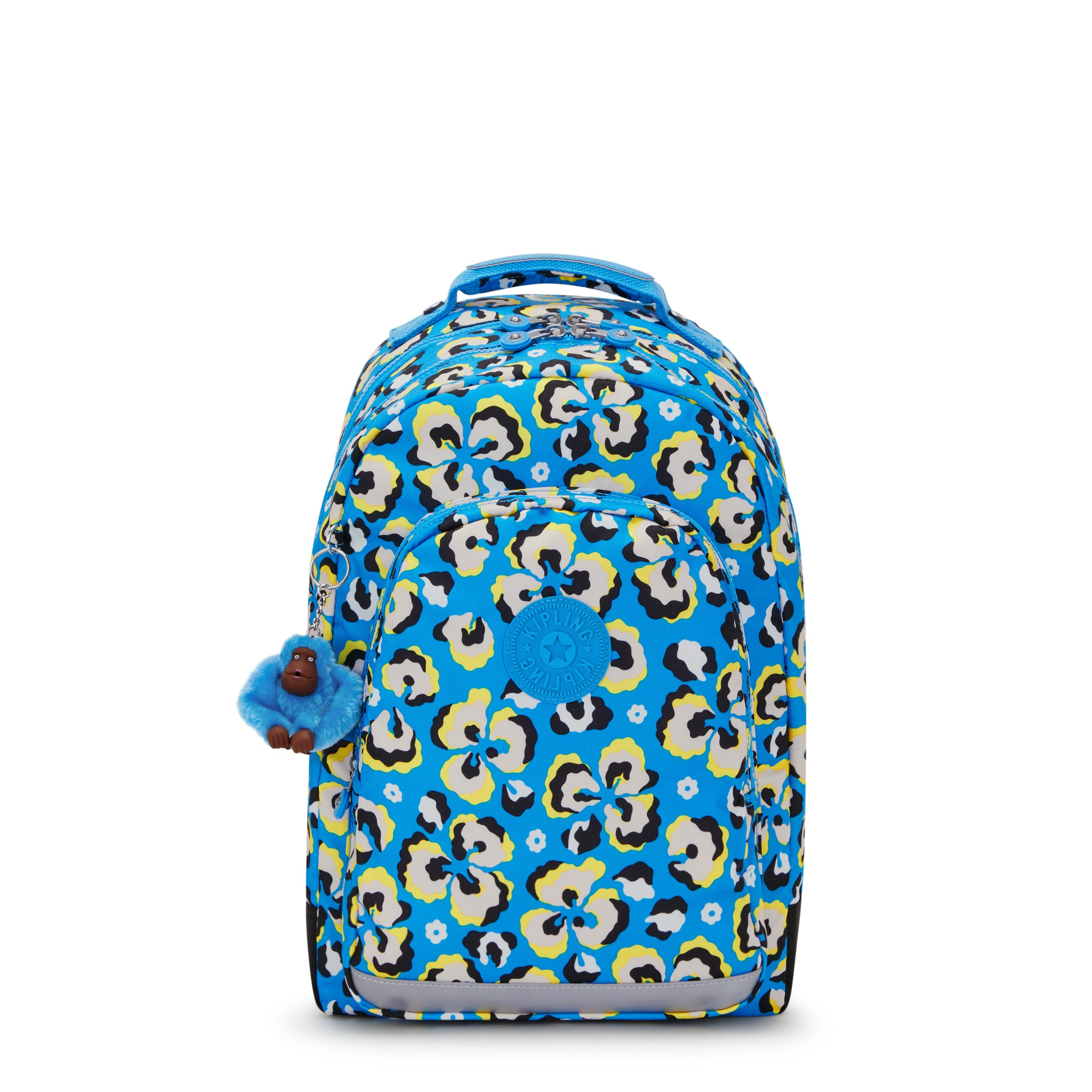 

Kipling Large Backpack (With Laptop Protection) Female Leopard Floral Class Room, Default title