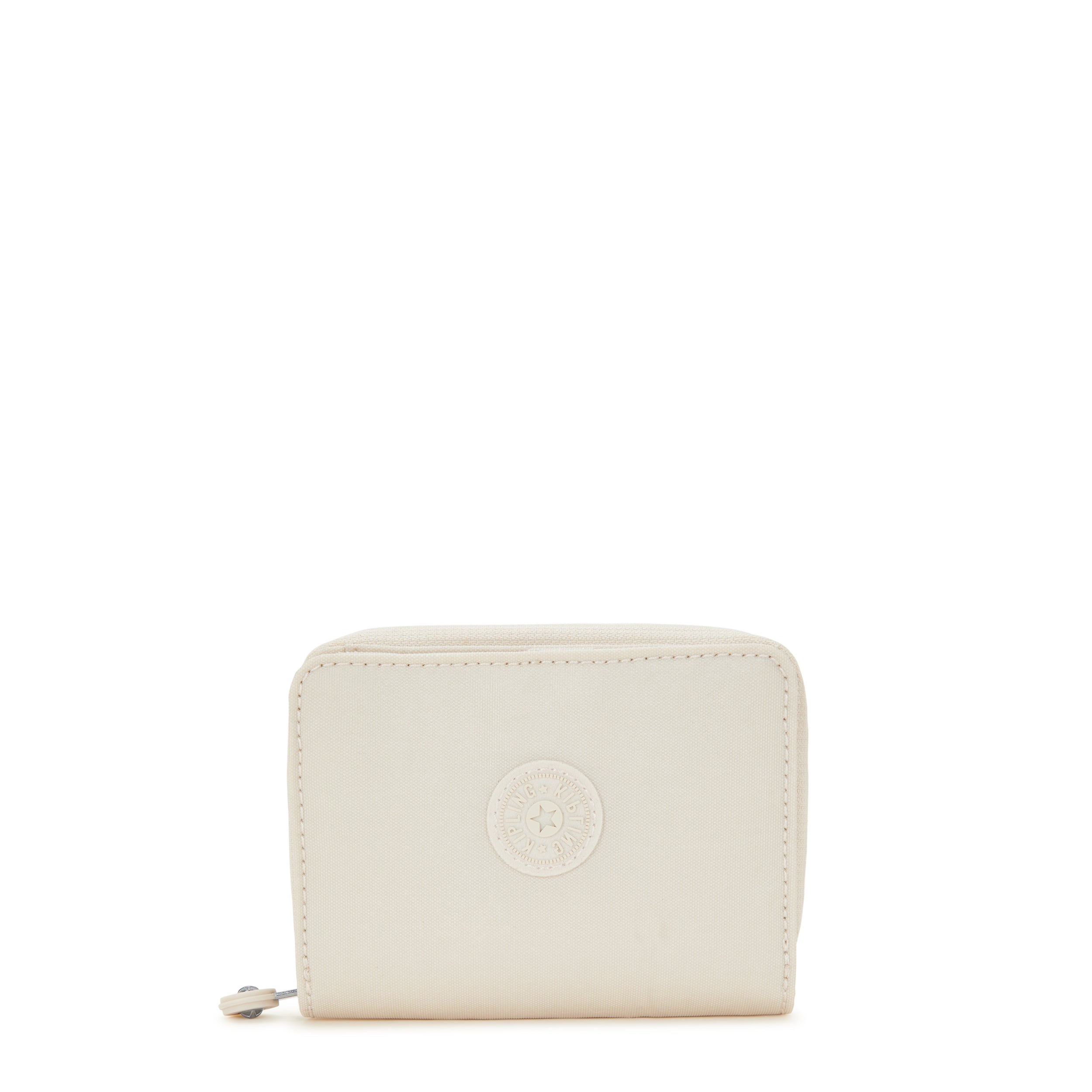 

KIPLING Medium Wallet Female Beige Pearl Money Love