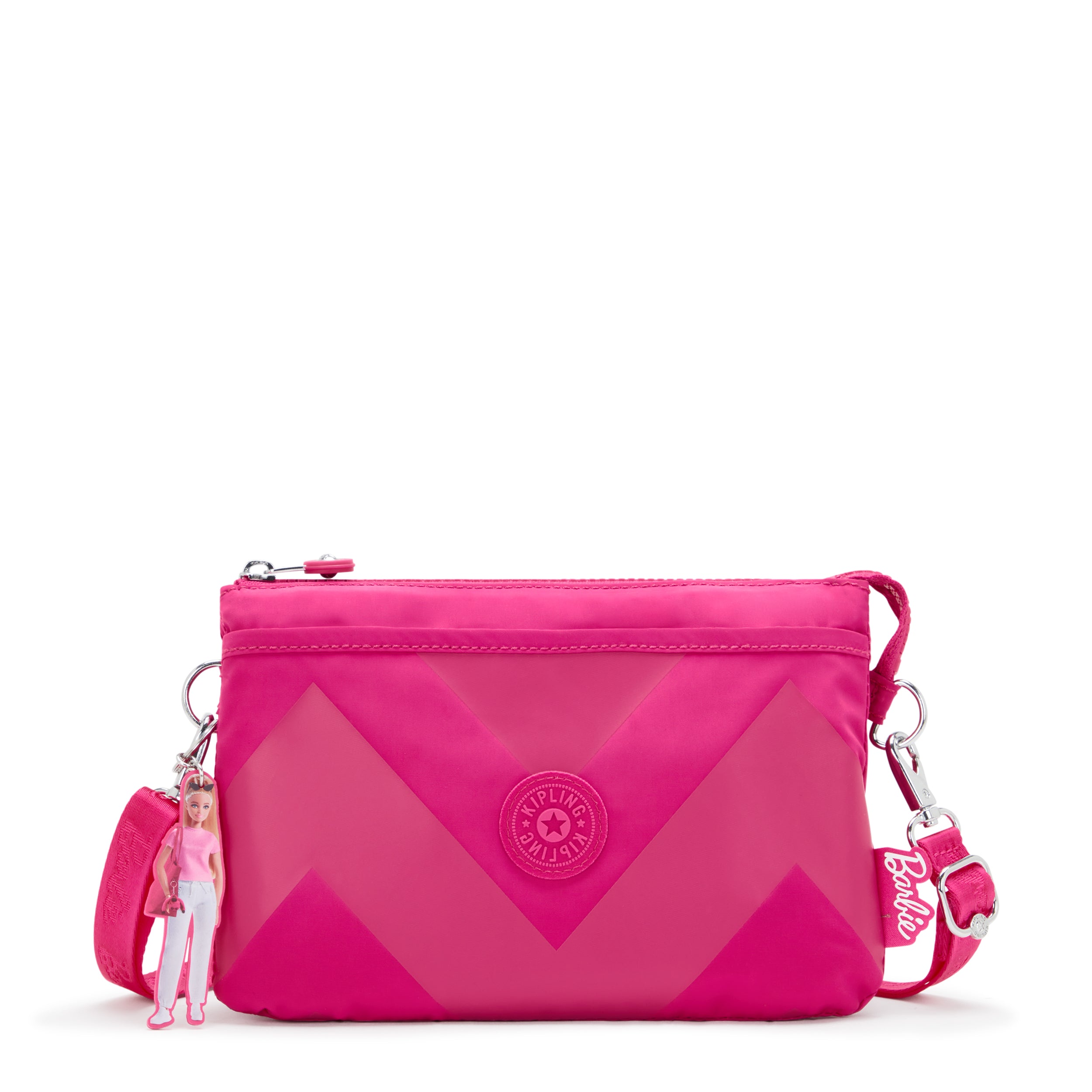 

KIPLING Barbie™ Riri Crossbody Bag With Detachable And Adjustable Shoulder Straps Female Power Pink Riri, Default title
