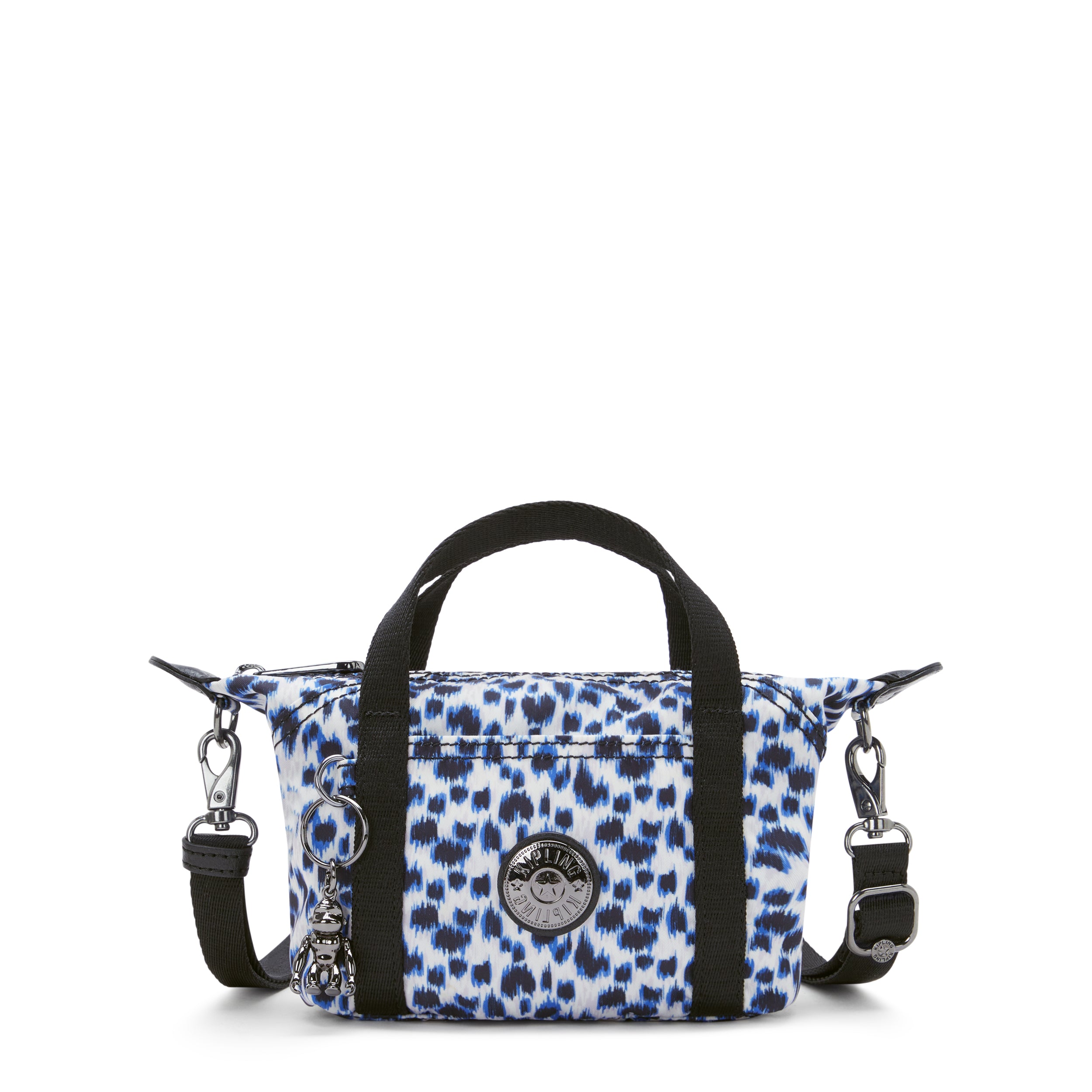

KIPLING Small Crossbody Bag With Removable Strap Female Curious Leopard Art Compact