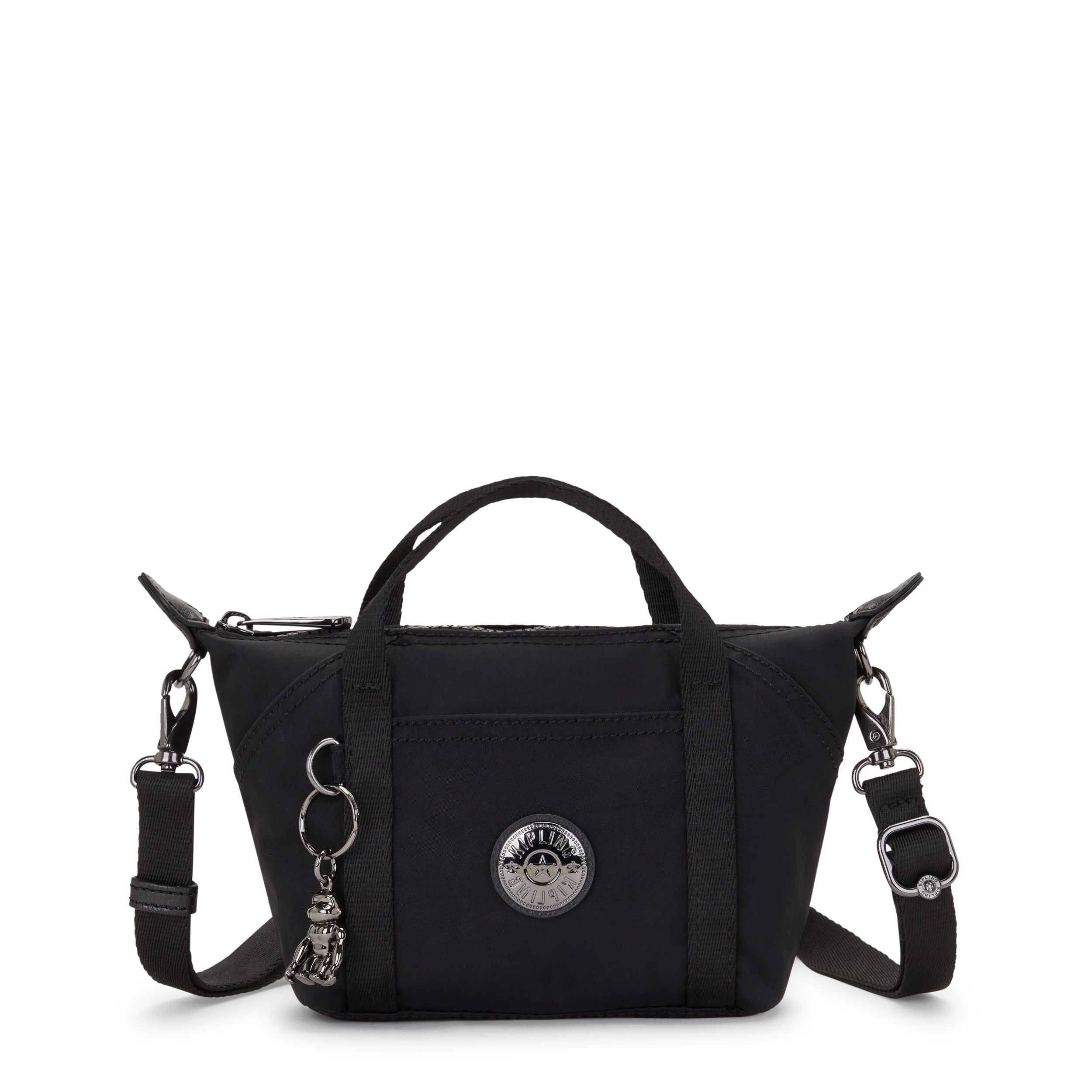 

KIPLING Small Crossbody Bag With Removable Strap Female Endless Black Art Compact