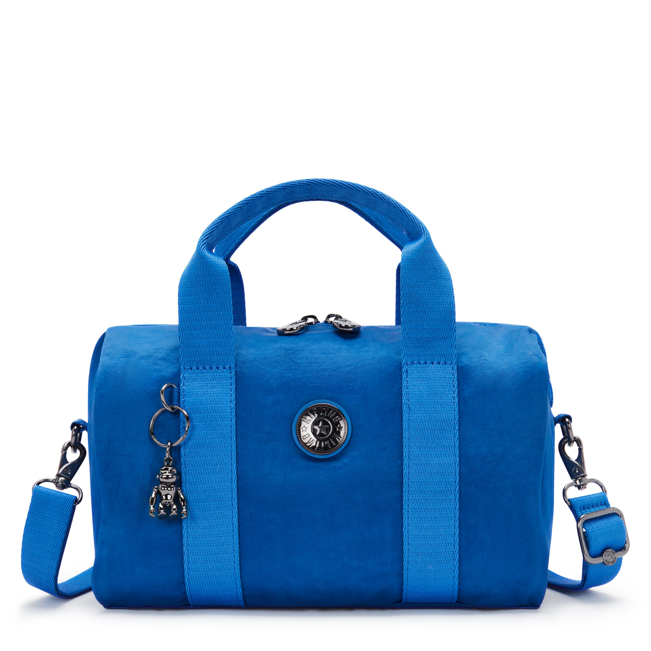 

KIPLING Medium handbag (with detachable shoulderstrap) Female Satin Blue Bina M - I7571-S9H