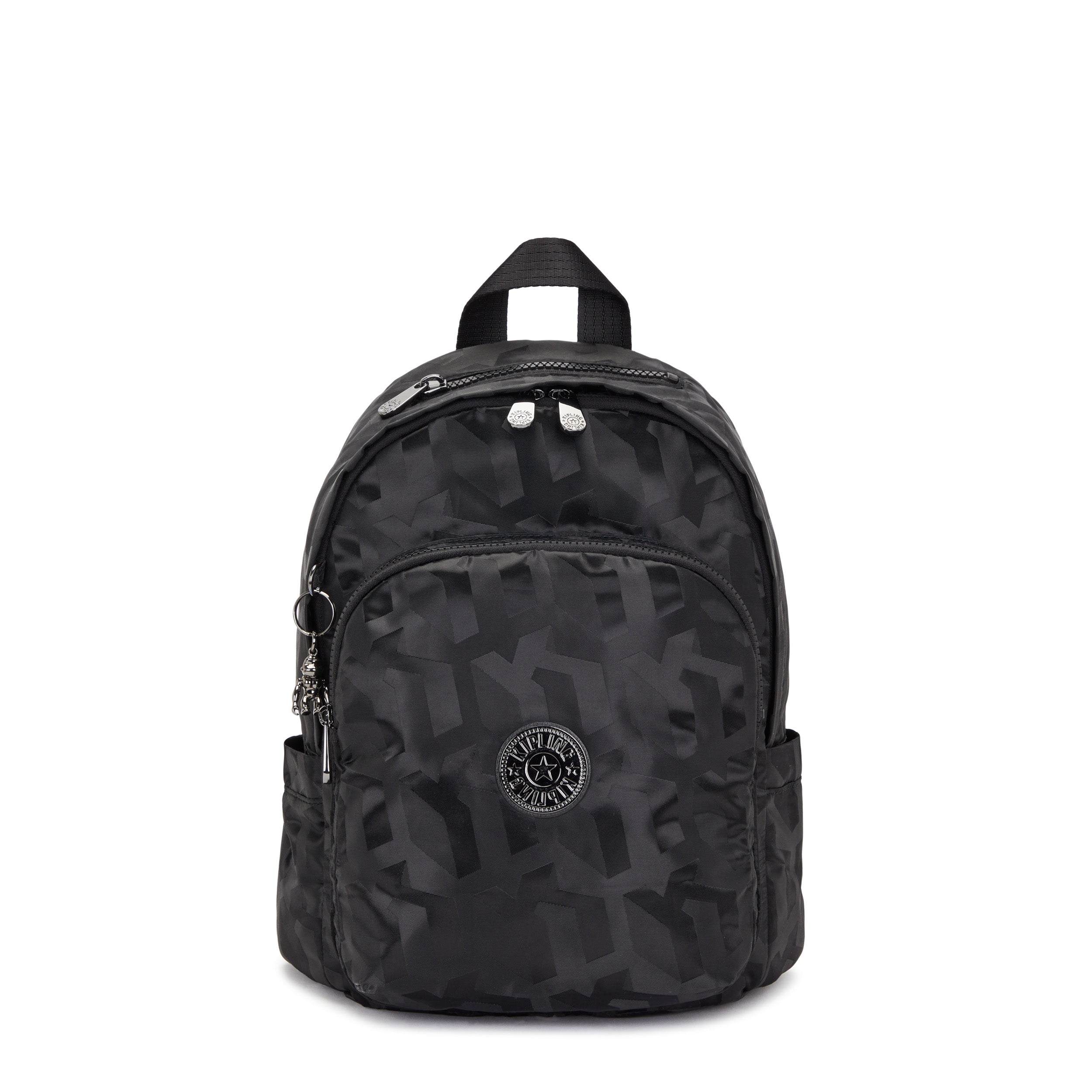 

Kipling Medium Backpack Female Black 3D K Jacquard Delia, Default title