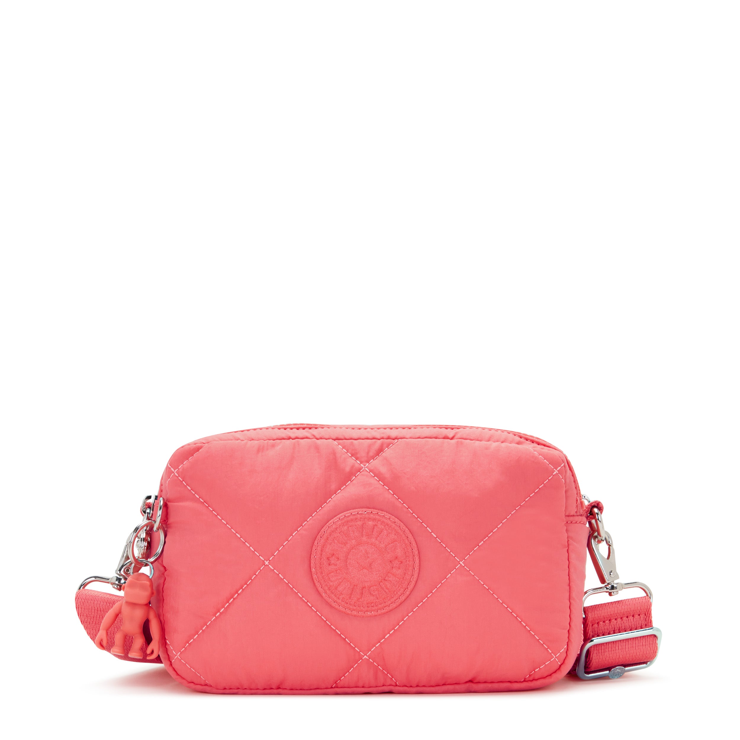 

Kipling Small Crossbody Female Cosmic Pink Quilt Milda