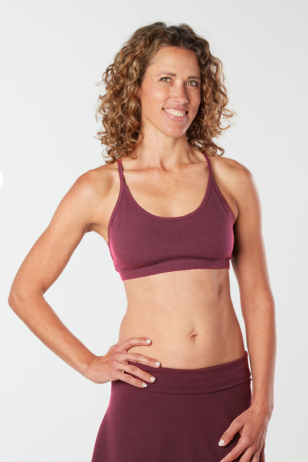 Tek Gear® Seamless Racerback Low-Impact Sports Bra ($20) ❤ liked