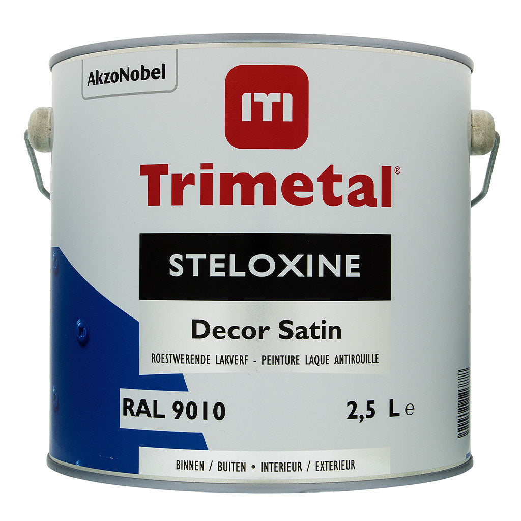 Verfkopenonline: Trimetal | Decor Satin - Wit – verfkopenonline