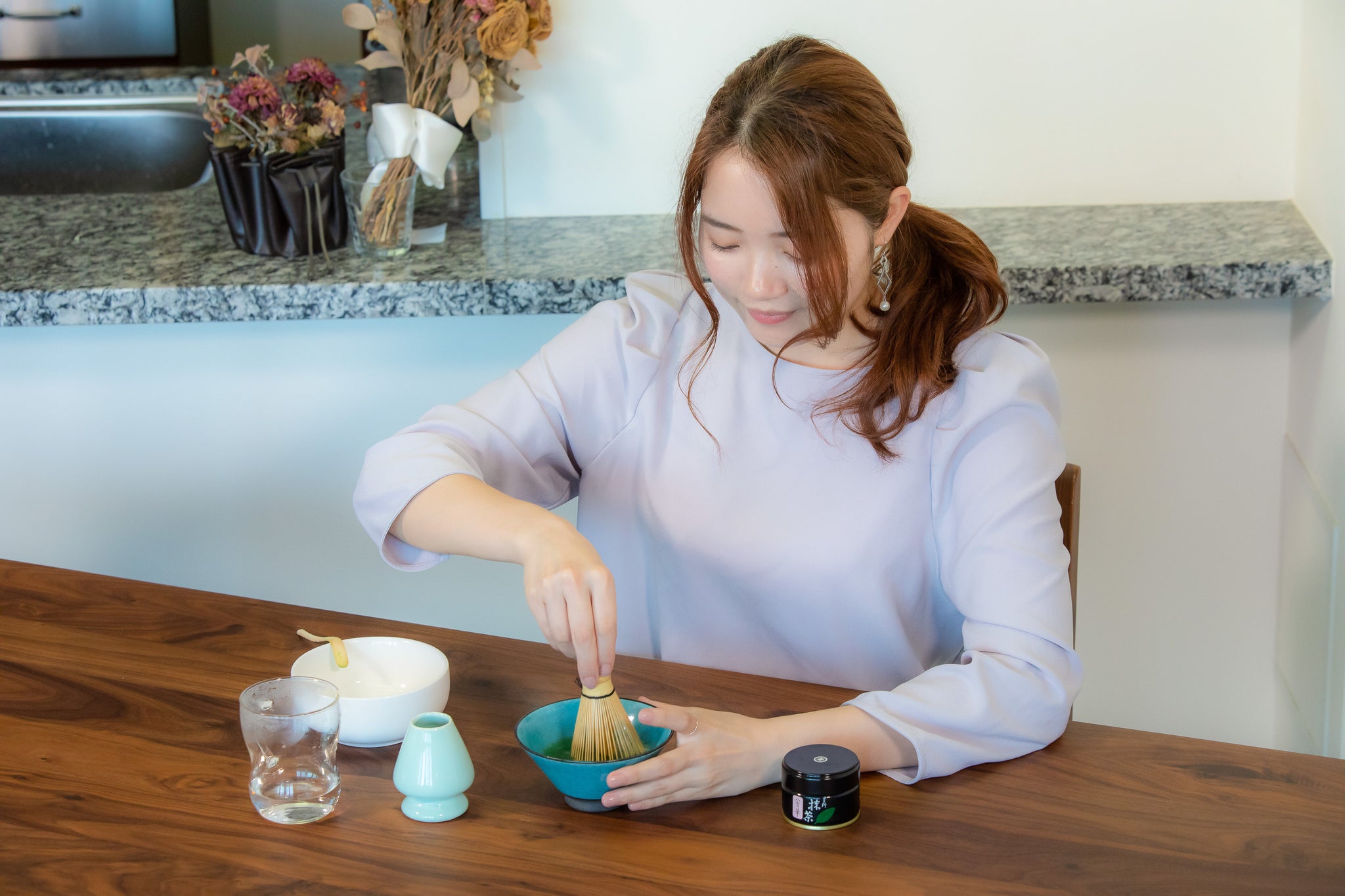 日本一の玉露の品質を誇る福岡 星野村より 可愛いらしいお抹茶キット アソビュー ギフト