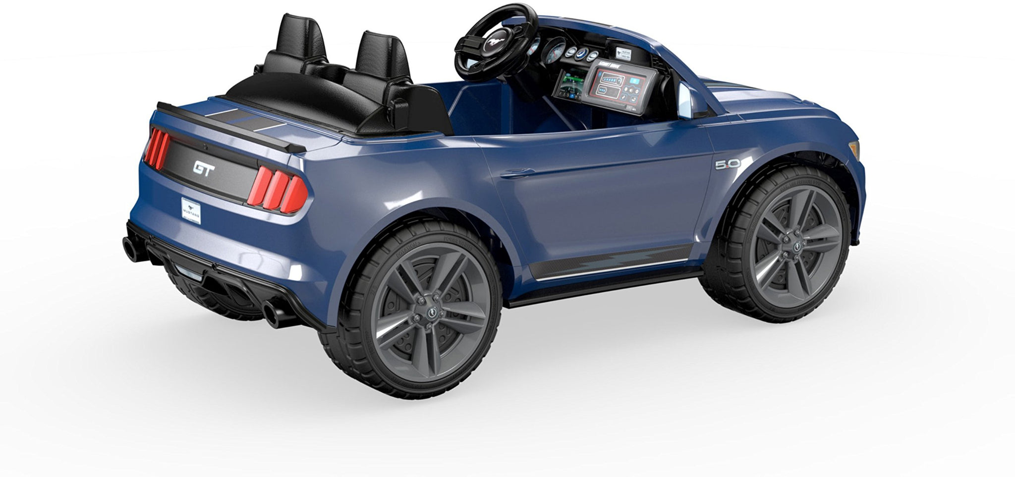 power wheels ford mustang blue smart drive