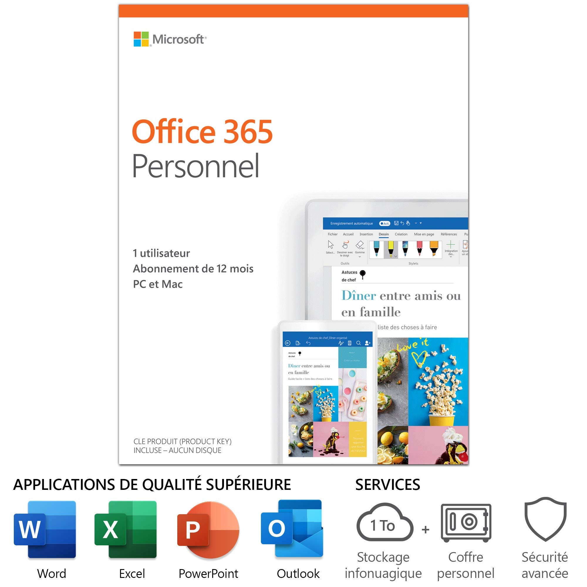 cle produit microsoft office 2019