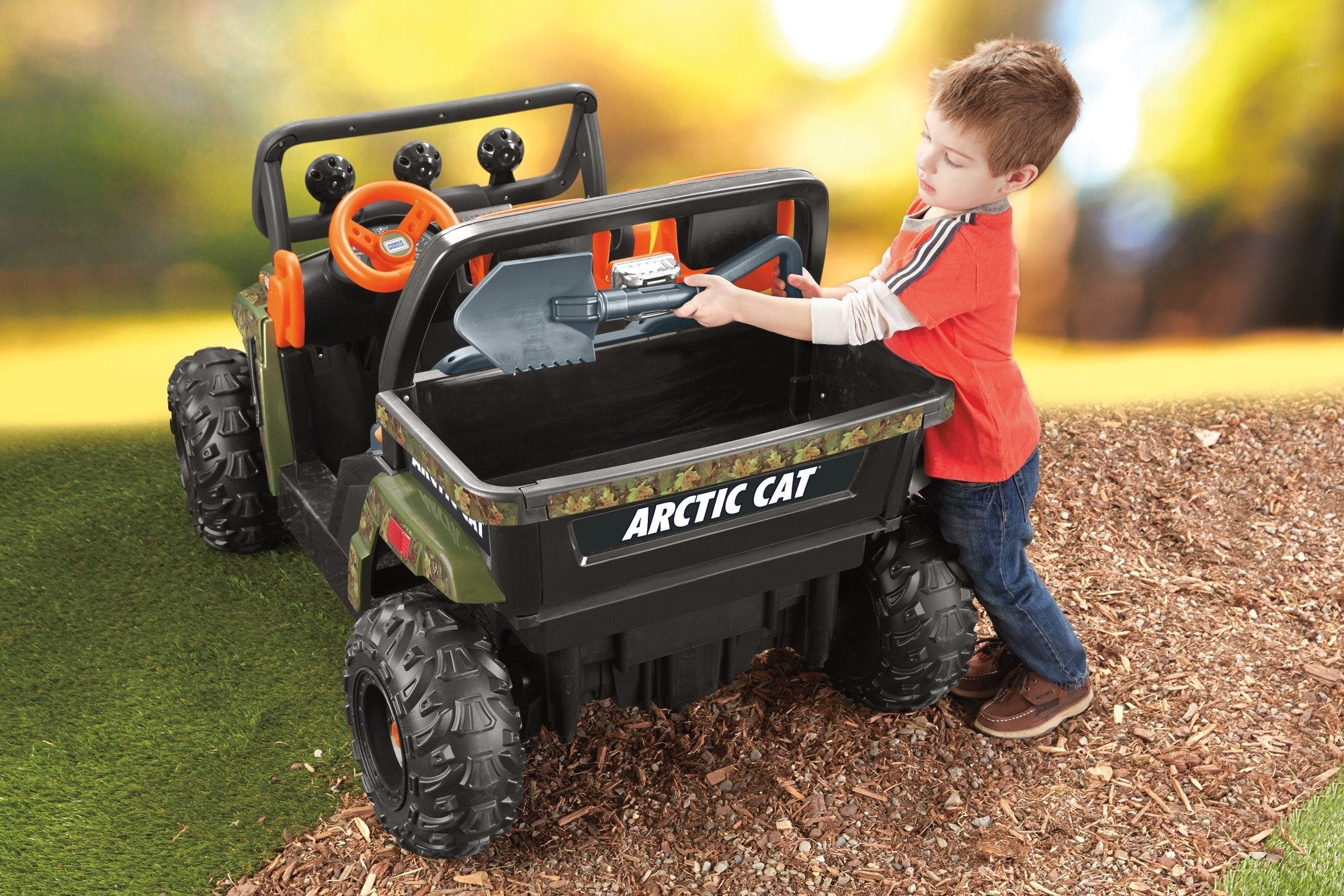 fisher price power wheels arctic cat