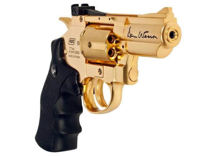 Dan Wesson Co2 Revolver Gold 0 177cal 4 5mm