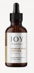 Joy Organics CBD oil tincture for pets