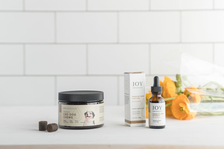 Joy Organics CBD pet products