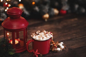 mug of hot cocoa