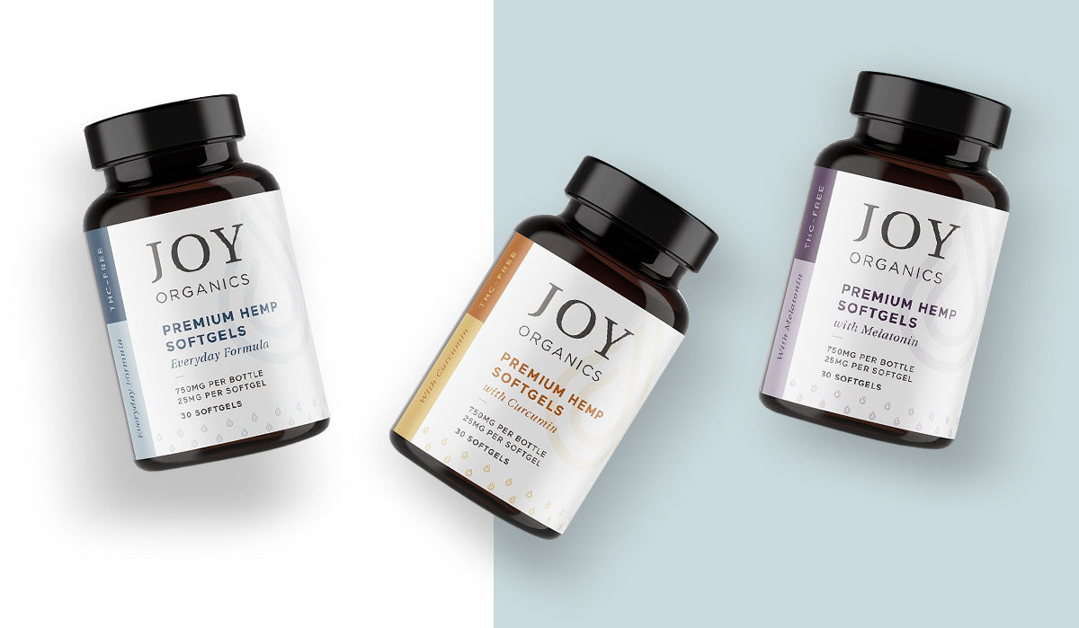 Joy Organics Premium Hemp Softgels