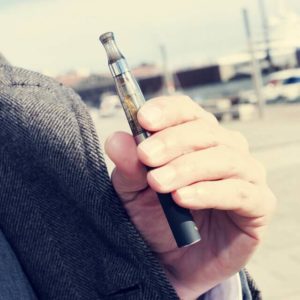 vaping device with CBD oil