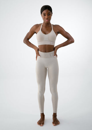 Elevate Seamless Legging Oat Marl – LC