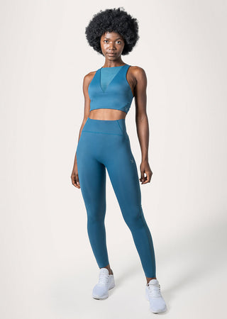 Mesh Panel Capri Legging - Smack Sportswear