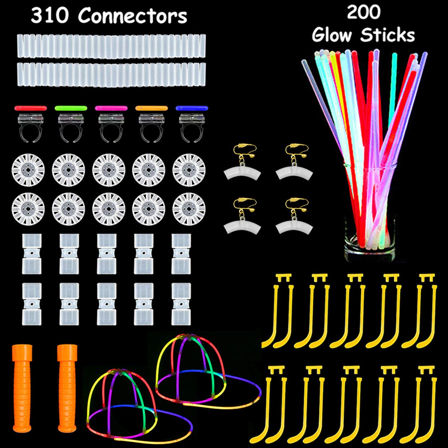 glow stick connectors