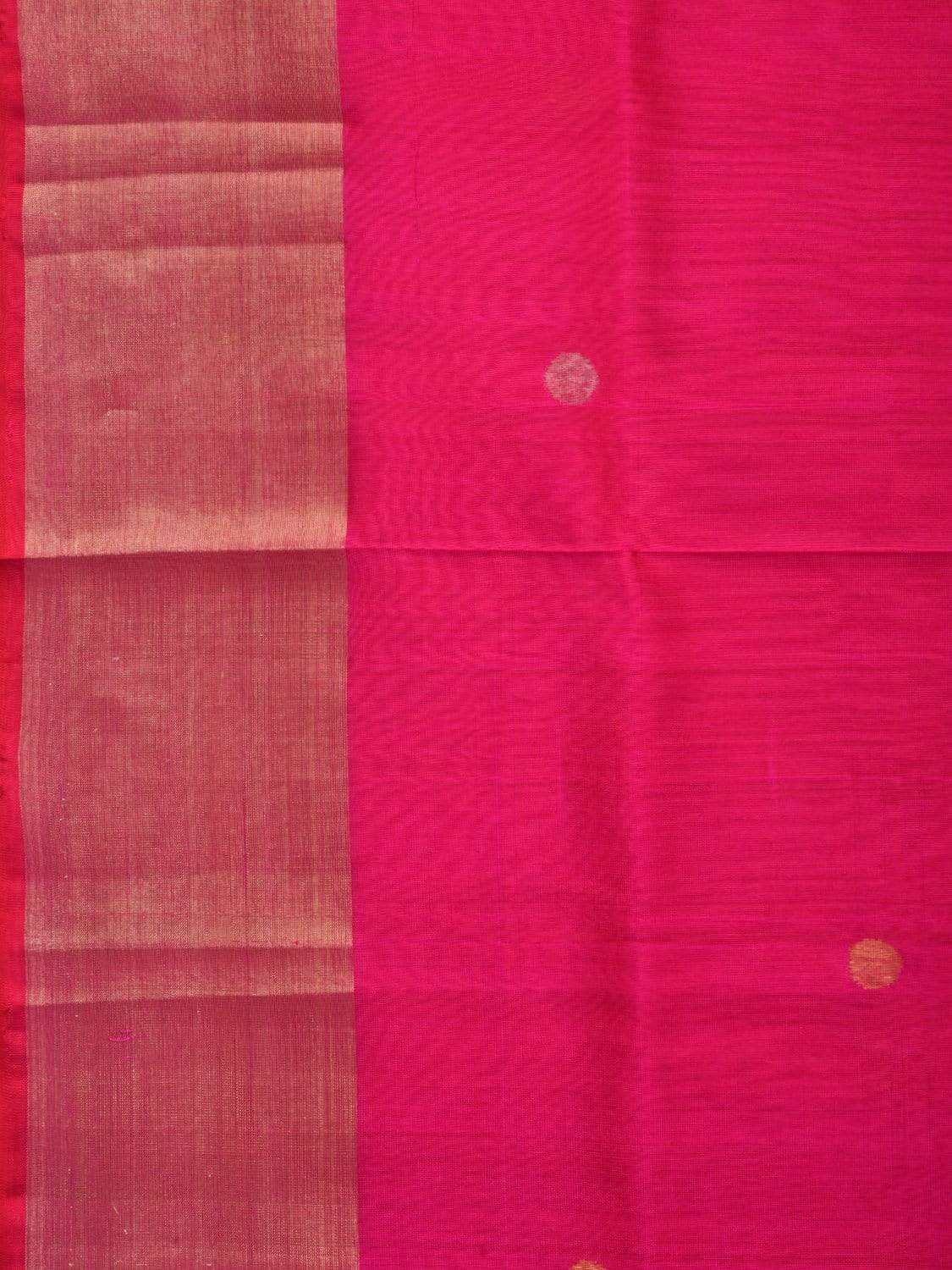 Pink Uppada Silk Handloom Saree With Birds Pallu Design No Blouse U166