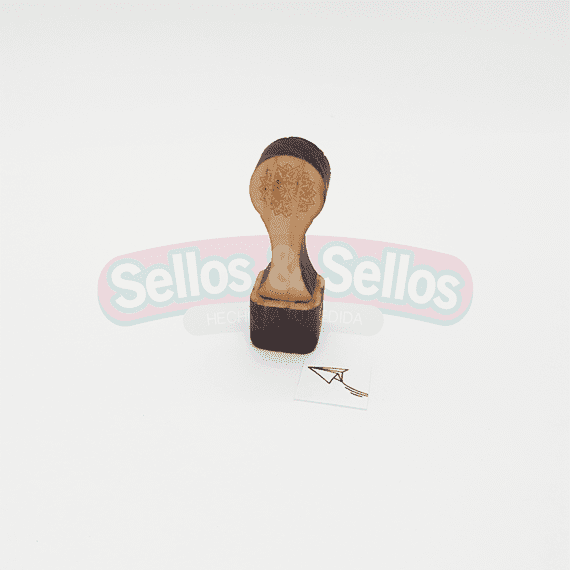 Sello de Madera 5x3 cm - Sellos y Sellos