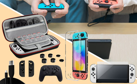 nintendo switch oled bundle accessory kit