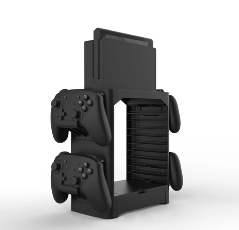 nintendo switch tower stand multi-functional hooks