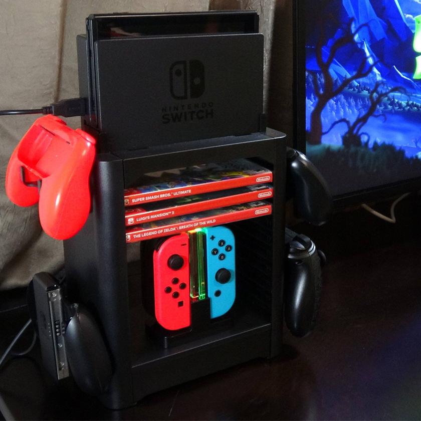 nintendo switch storage stand