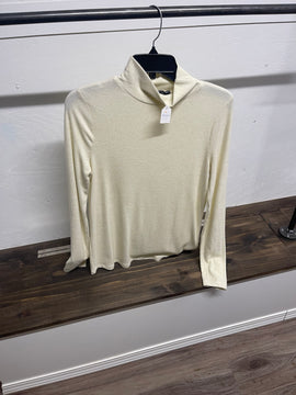 Ribbed Mock Neck Top