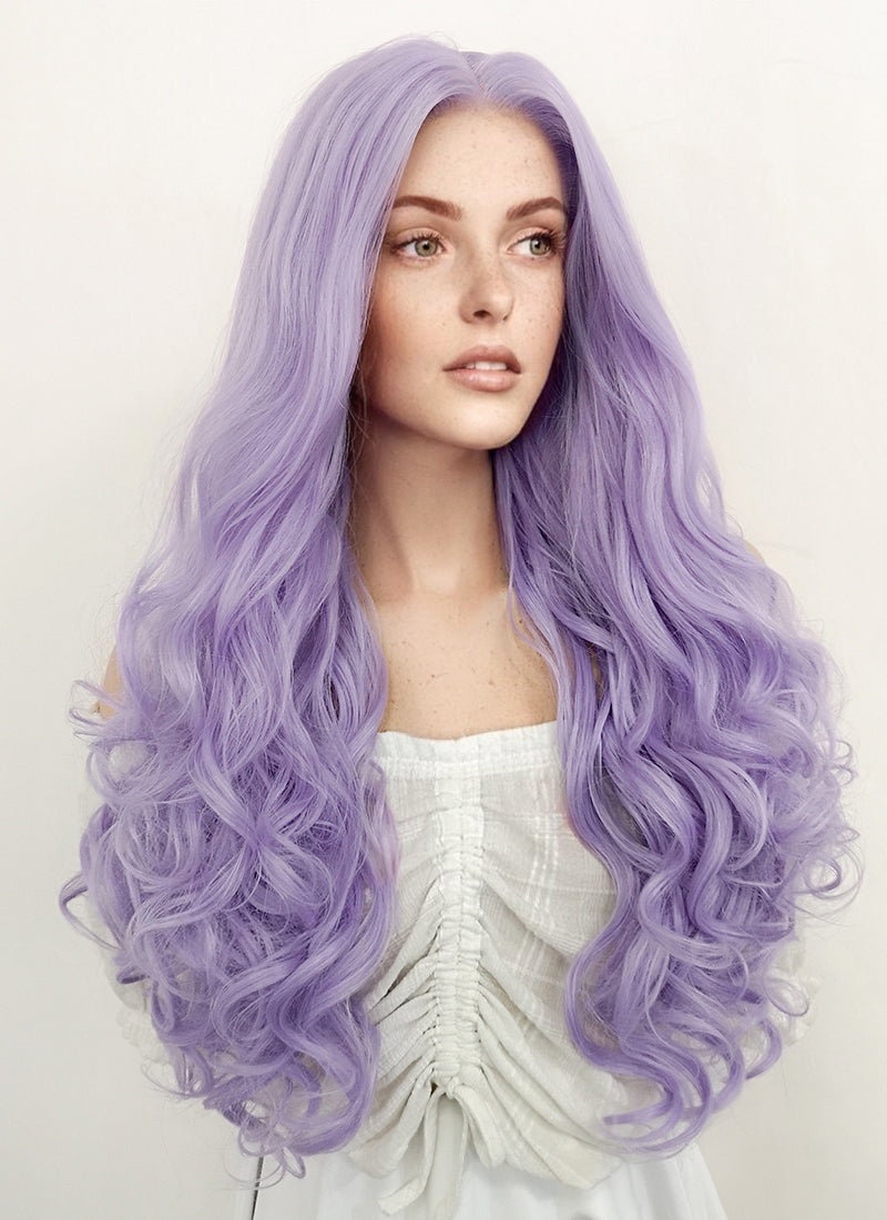 dark purple curly hair tumblr