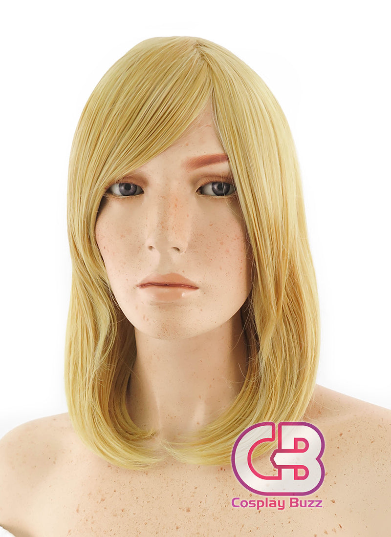 yellow cosplay wig