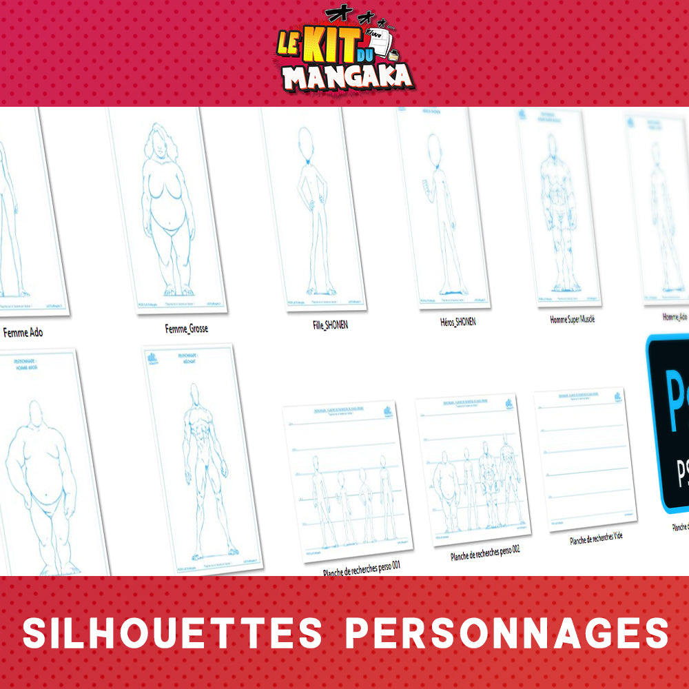 Le Kit Du Mangaka 1 100 Outils De Mangaka à Télécharger