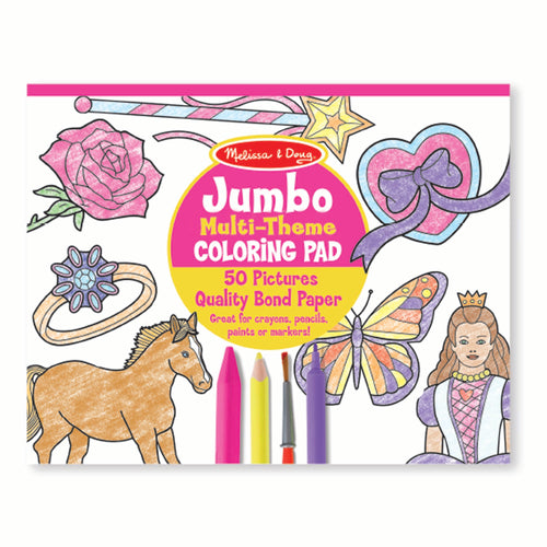 Jumbo Coloring Pad - Animals – Josh's Toys & Games