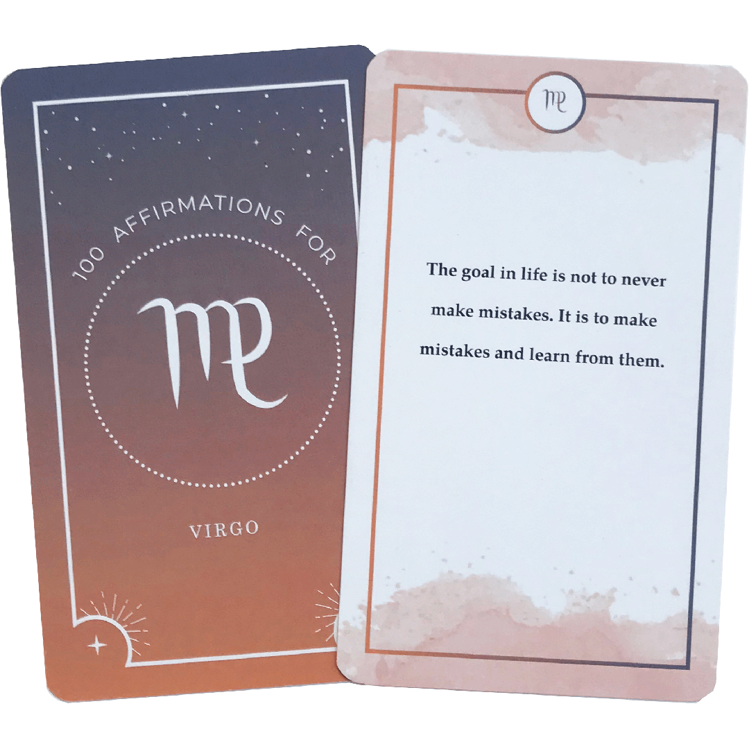 Virgo Affirmation Card