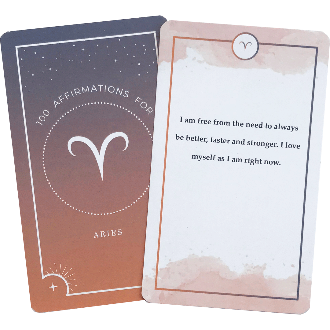 Aries Affirmation Card