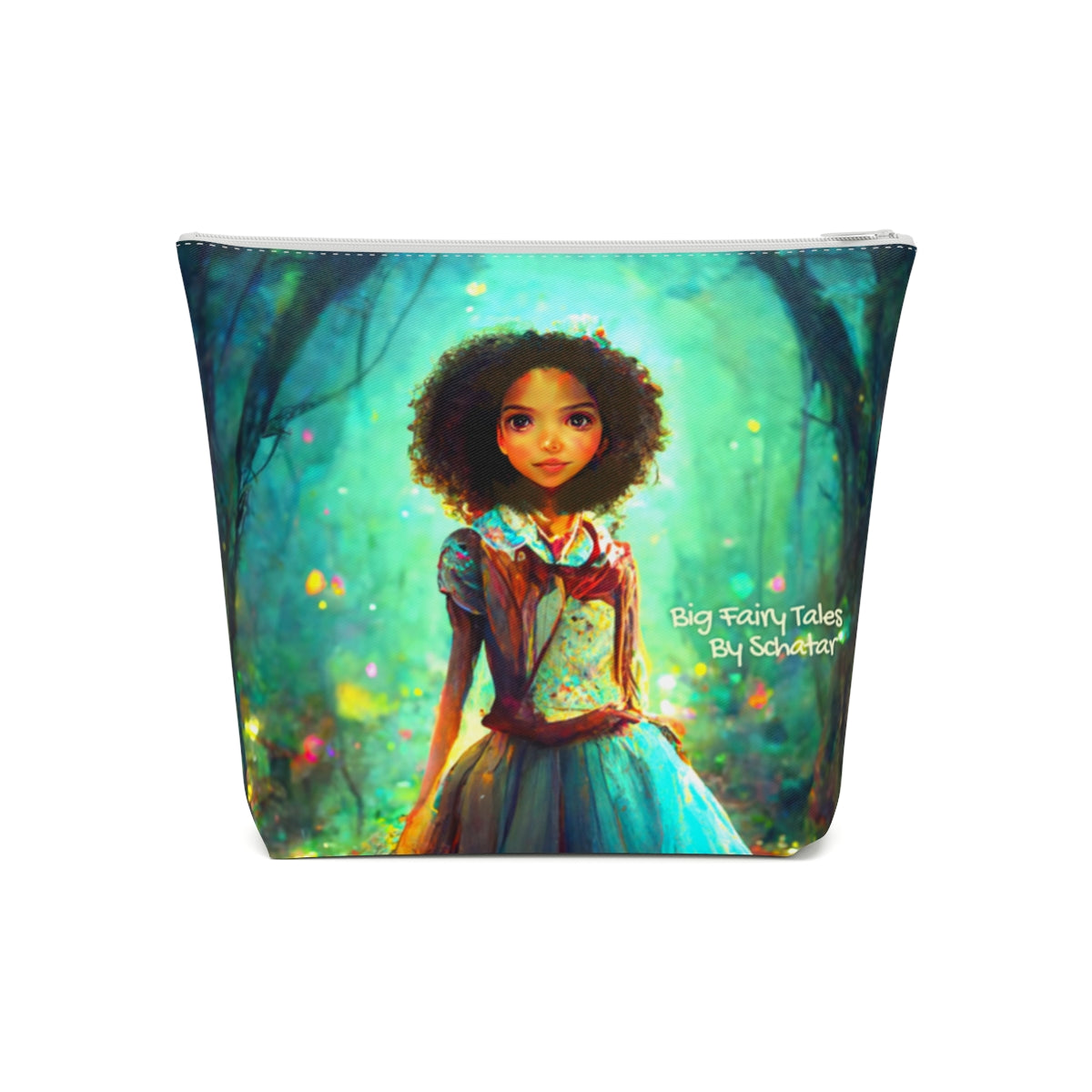 Big Fairy Tales By Schatar - Alice Of Wonder Cotton Bauble Bag