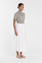 MASON SILVER MARLE WOOL BLEND TOP Nav Image 3