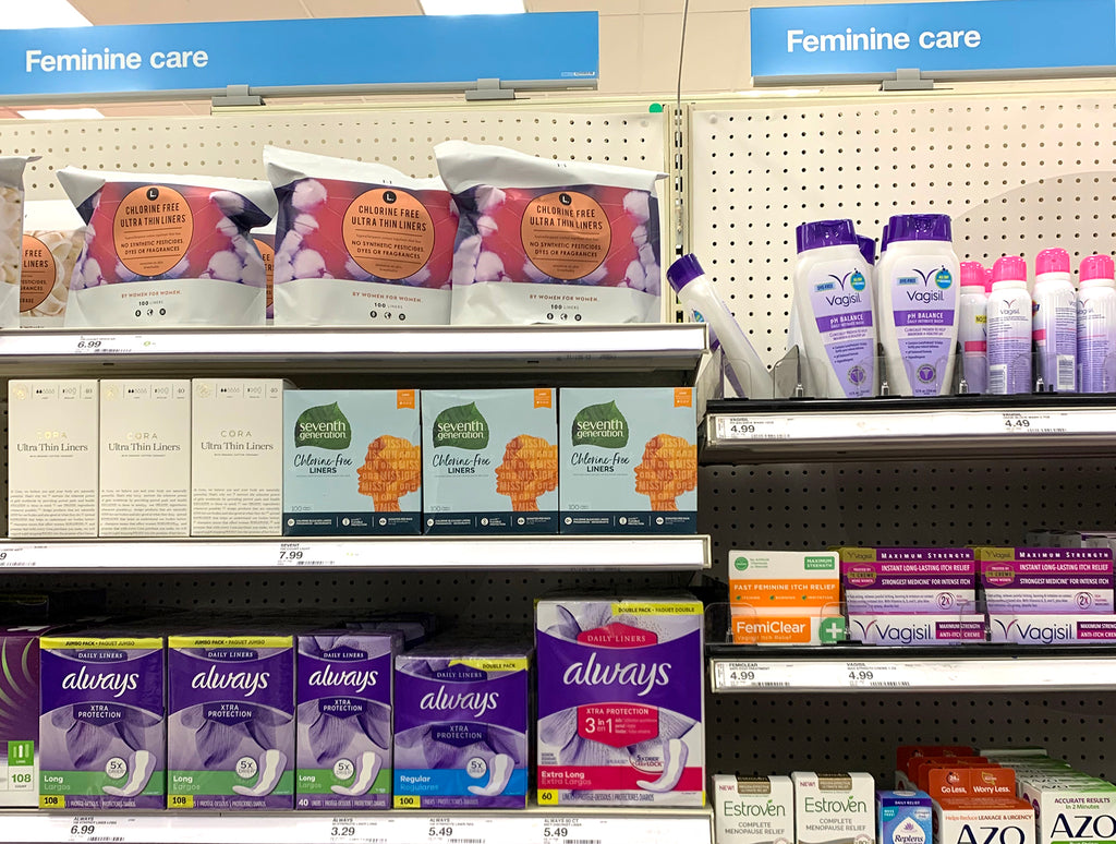 Femcare-aisle