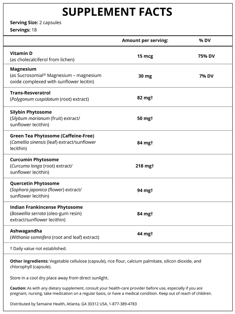 PMS & Period Support Supplement Facts