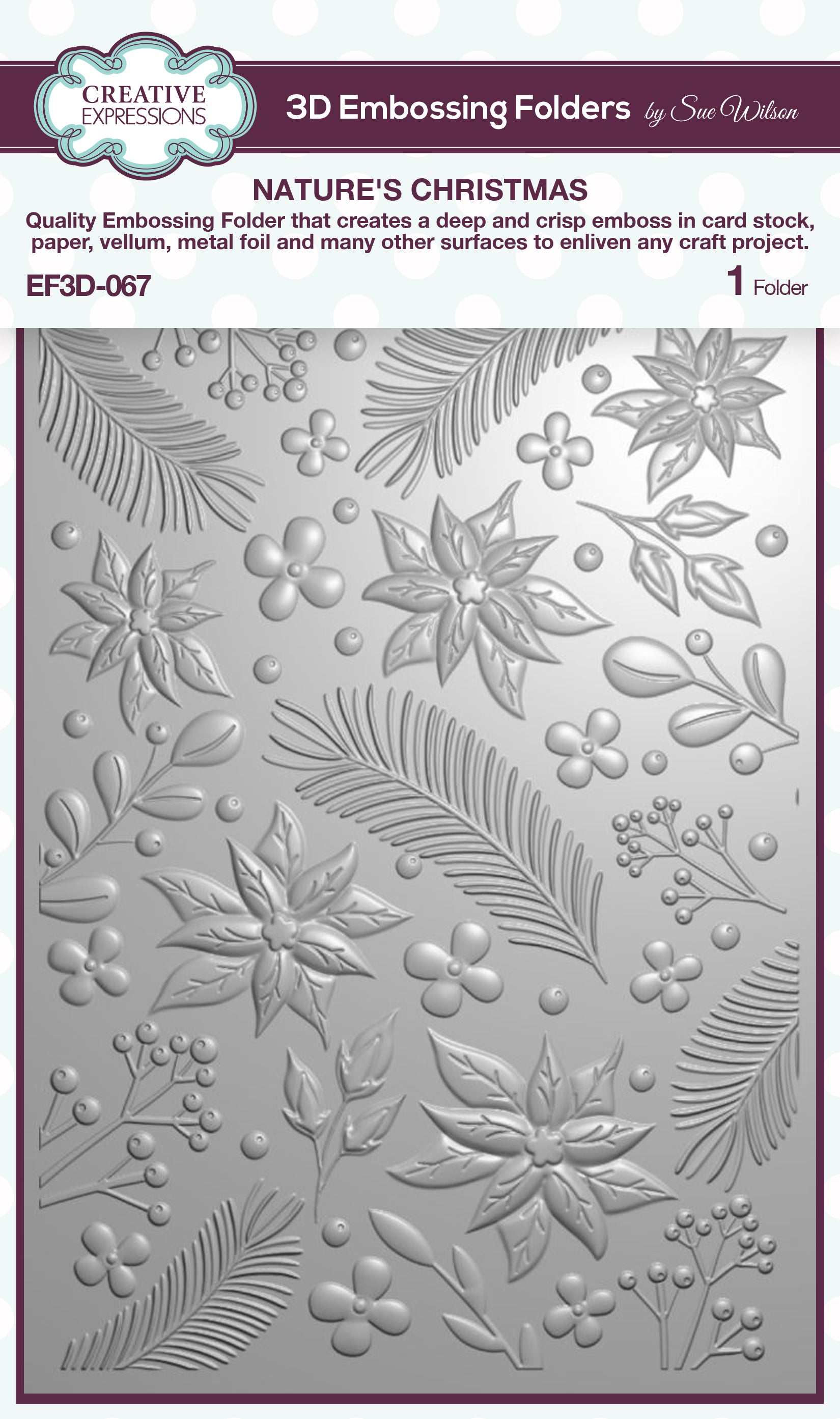 Perfect Pairs Embossing Folders (2) - Autumn Screen