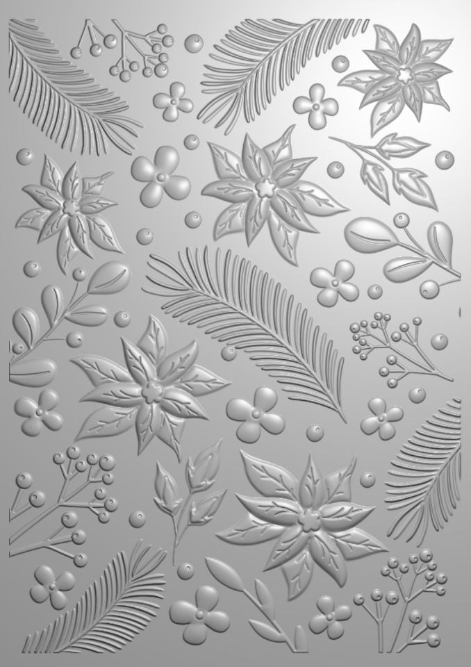 Perfect Pairs Embossing Folders (2) - Autumn Screen