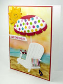 Frantic Stamper Precision Die - Large Beach Umbrella