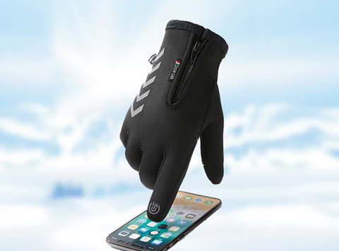 The outdoor gloves for walking your dog in winter chill.