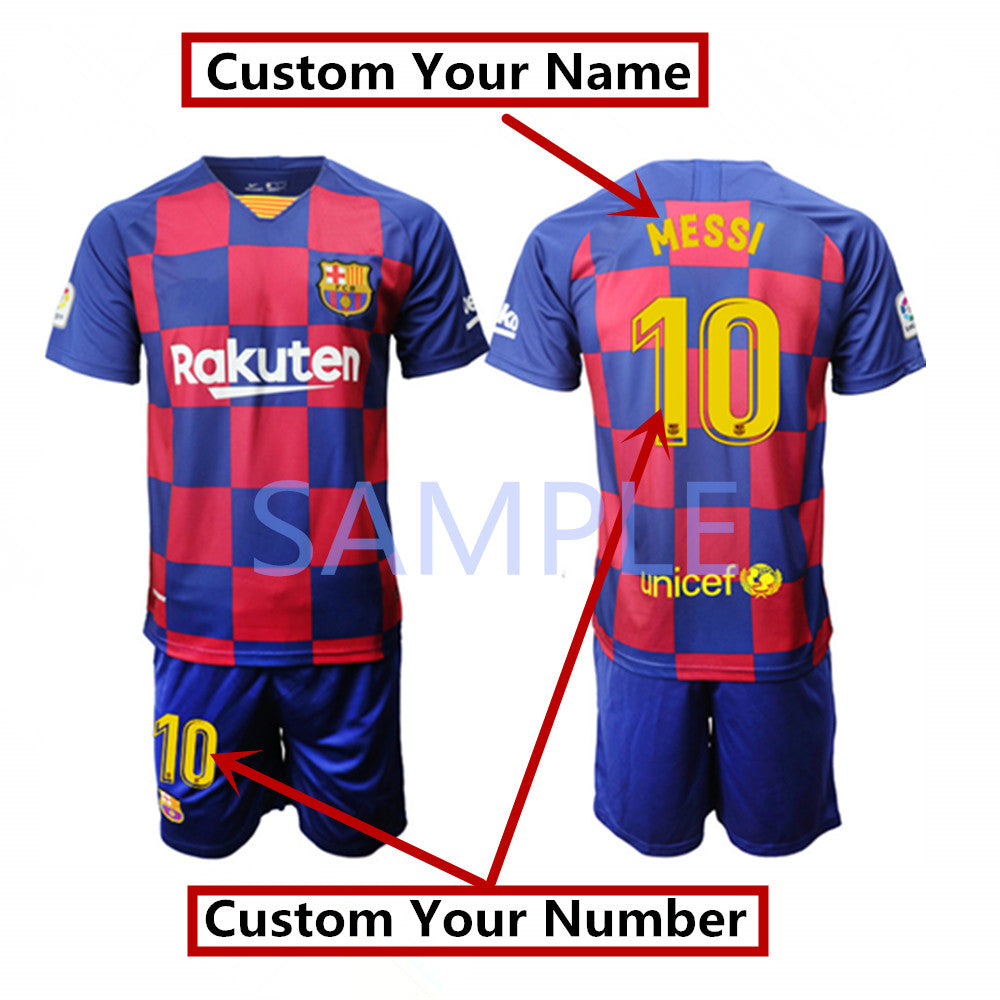 custom barca jersey