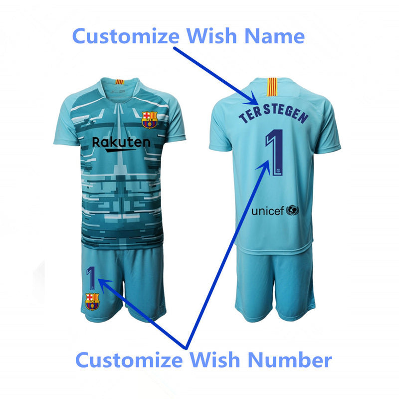 custom fc barcelona jersey