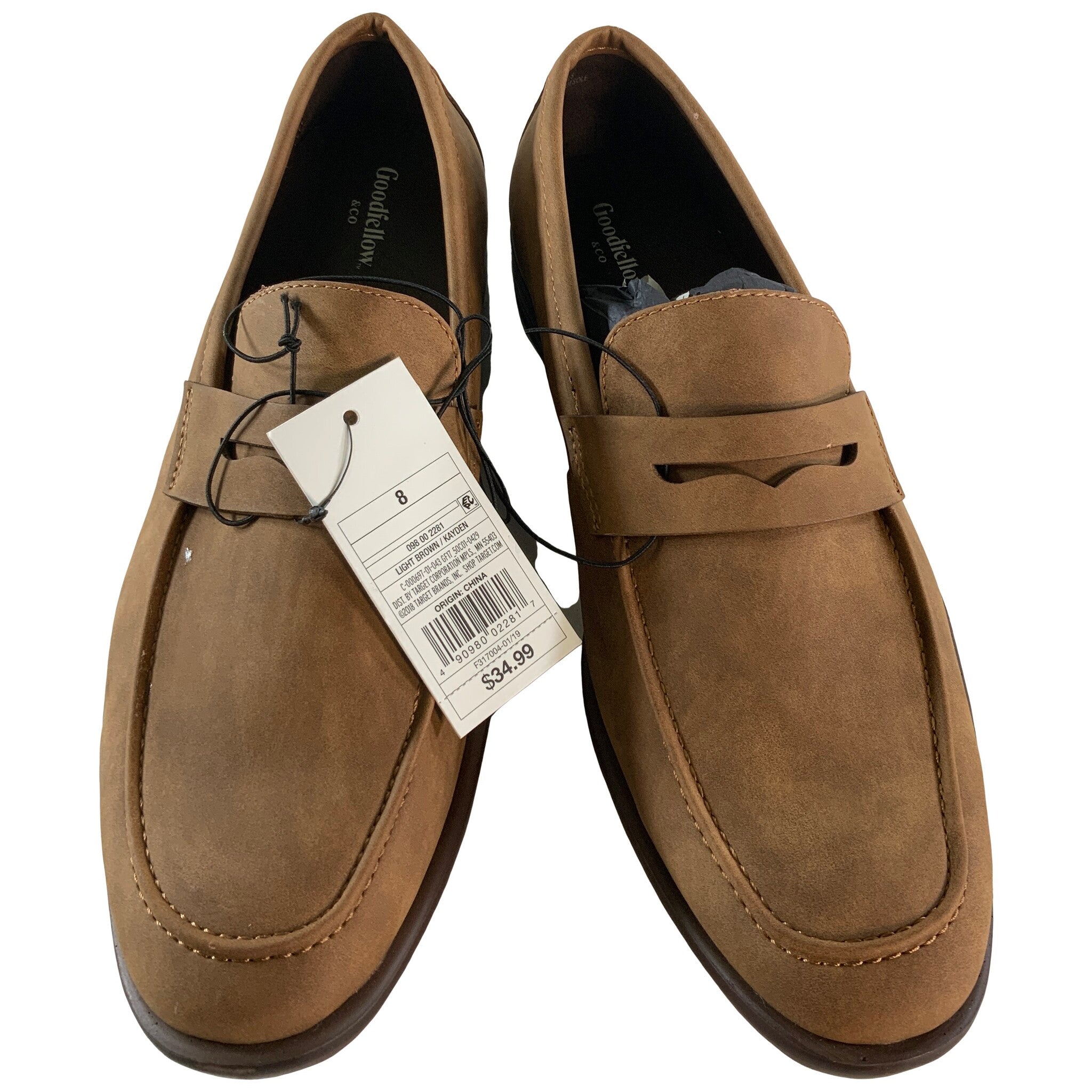 Kayden Loafers - Tan 8 - Goodfellow \u0026 