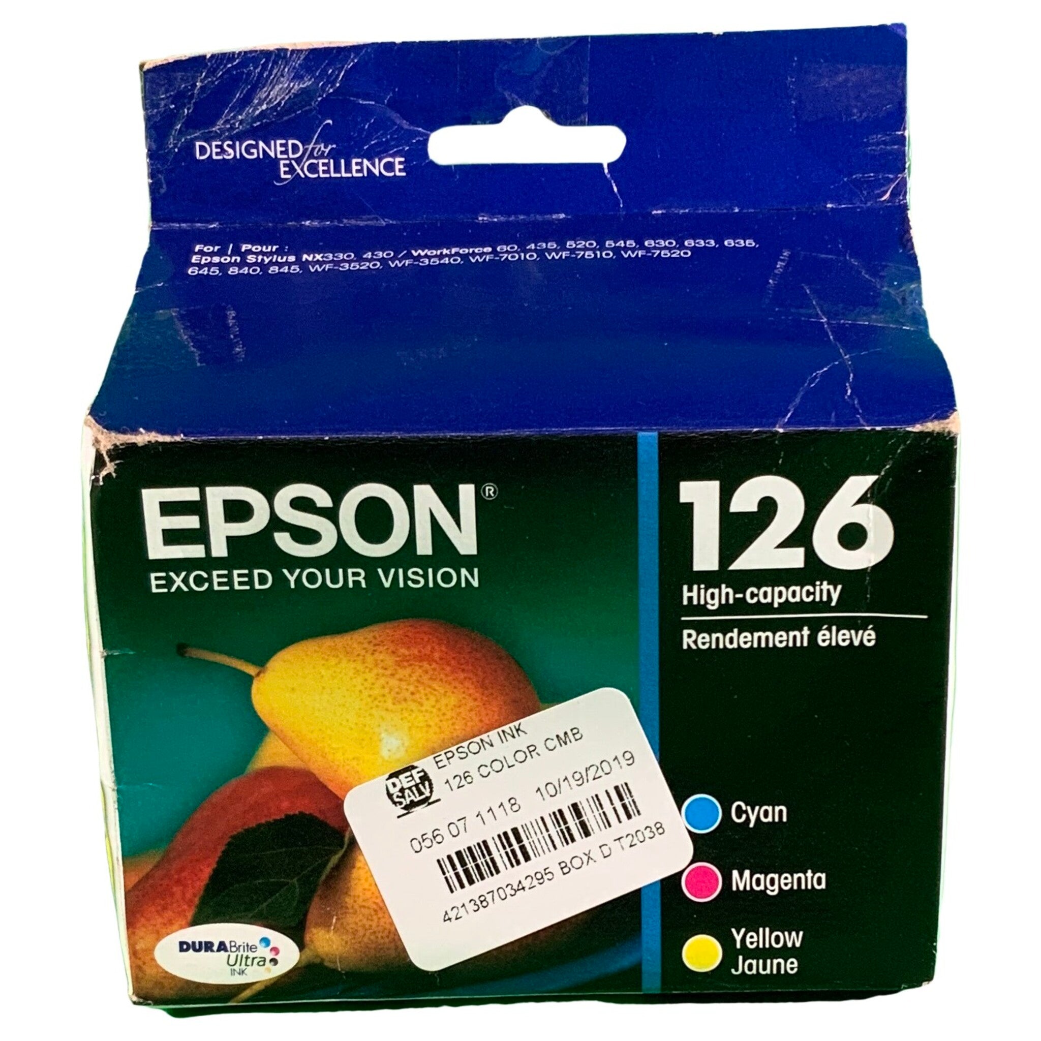 epson wf 3520 ink walmart 126